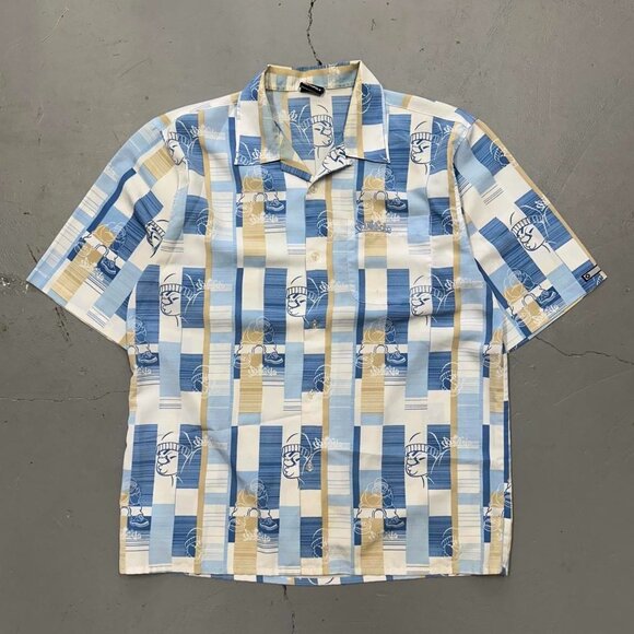 Vintage Y2K Southpole Graphic Button Up‎ Shirt Men’s XL - Picture 1 of 4